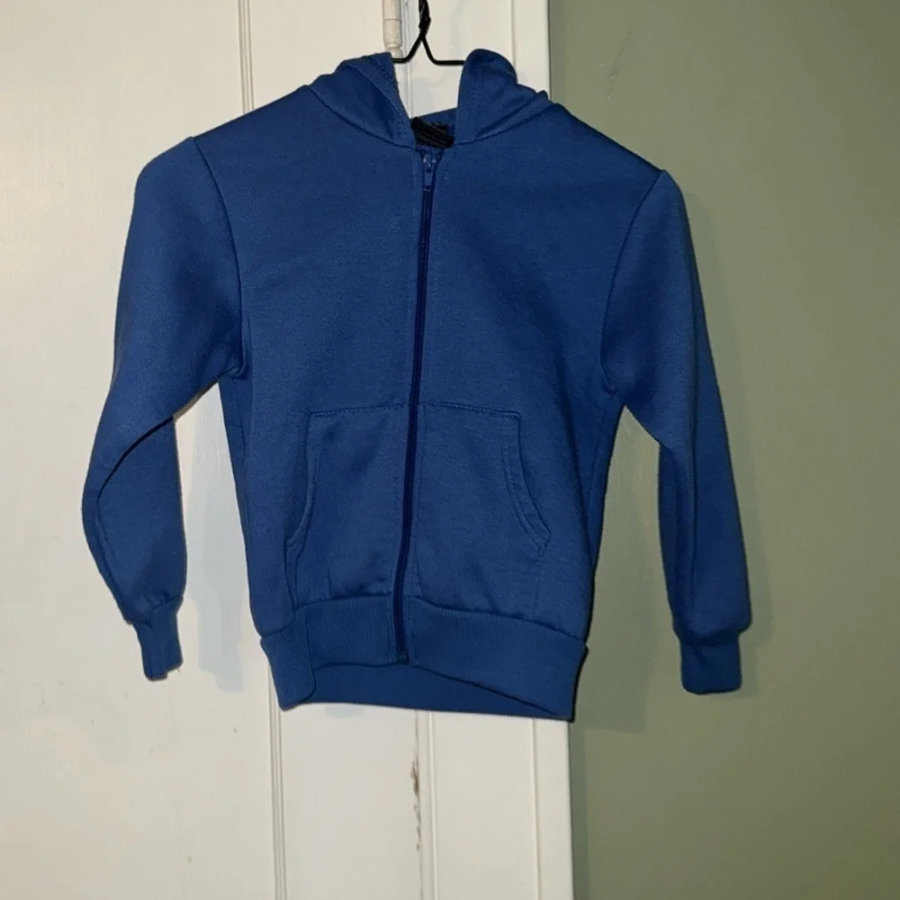 Boys Blue hoodie sweatshirt 7 Boys